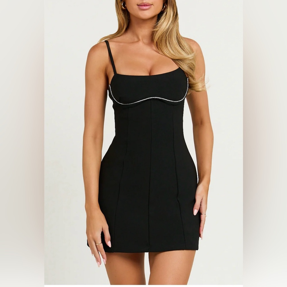 NWT black mini dress